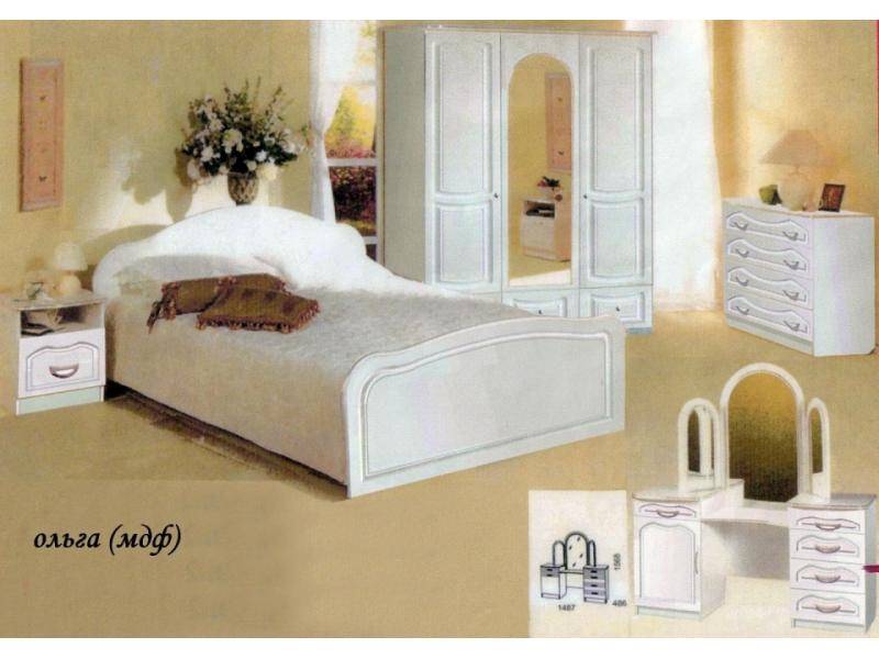 спальный гарнитур ольга в Нижневартовске