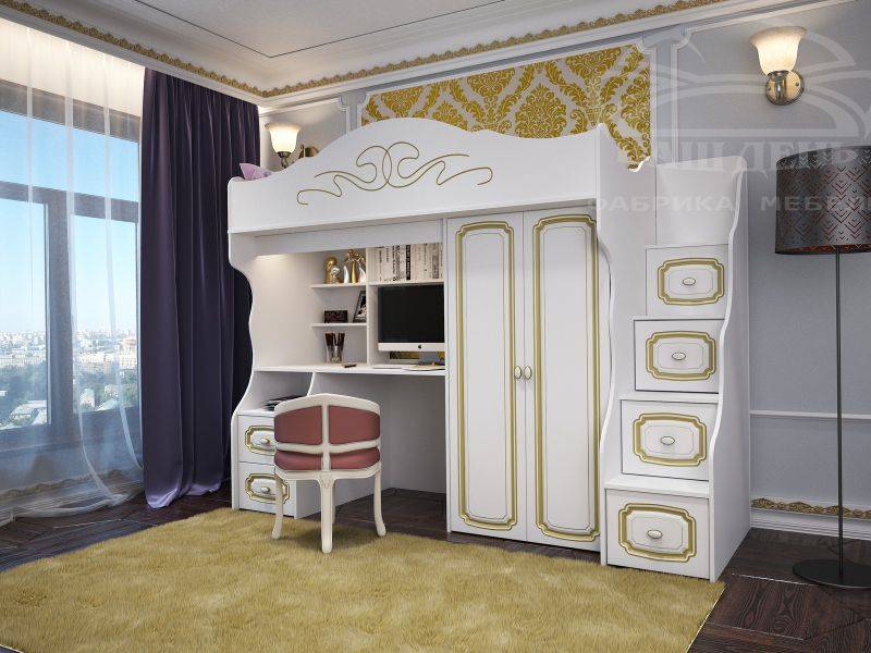 детская двухъярусная кровать софия 3 в Нижневартовске