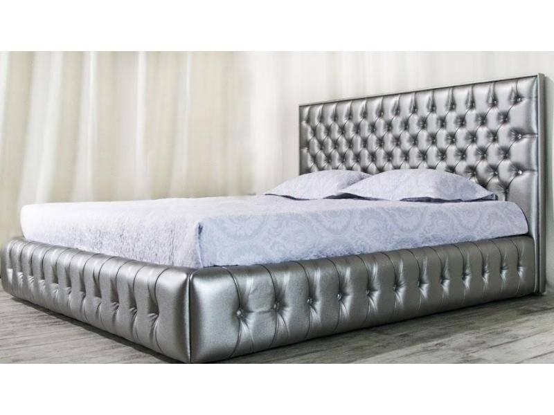 серебристая кровать либерти в Нижневартовске