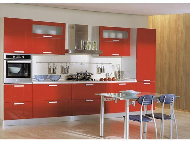 кухонный гарнитур прямой нитро в Нижневартовске