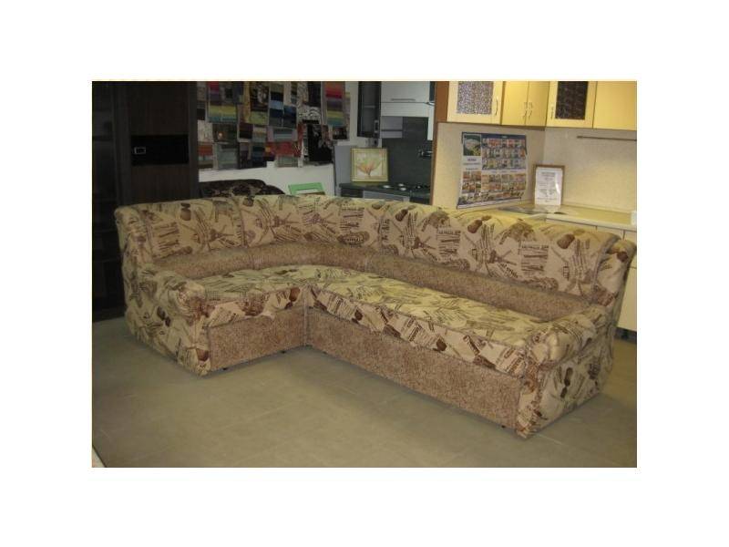 угловой диван лилия с мягкими подлокотниками в Нижневартовске