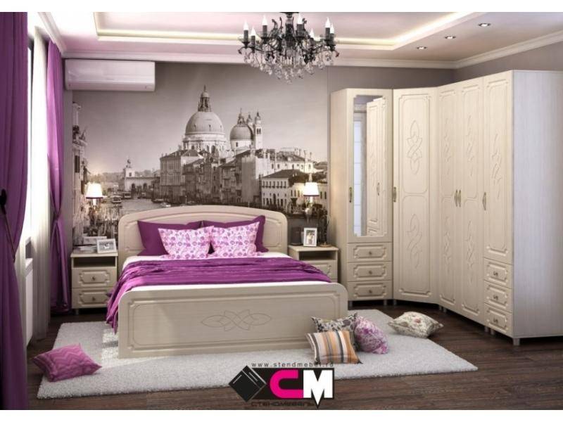 спальня в светлых тонах виктория в Нижневартовске