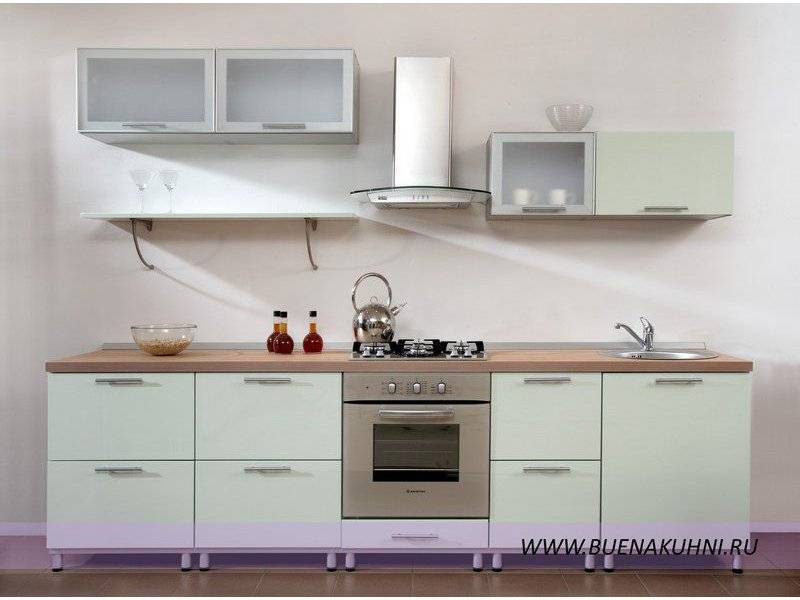 прямая светлая кухня в Нижневартовске