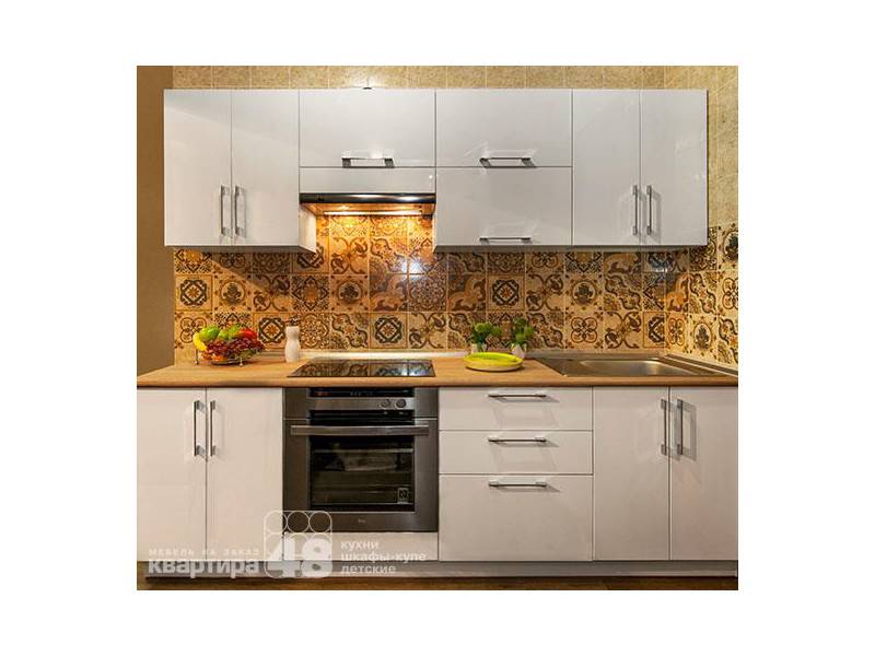 кухонный гарнитур прямой уна 2 в Нижневартовске