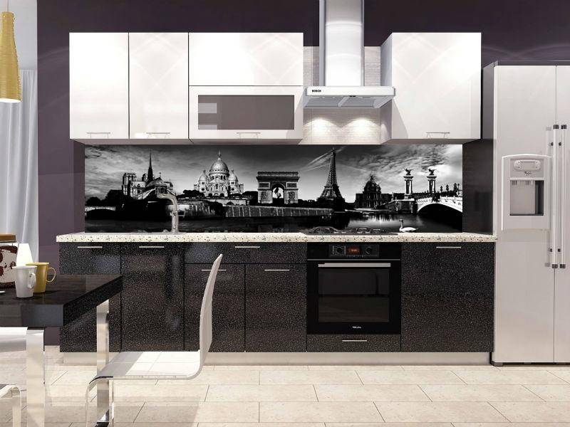 прямая кухня классика в модерне 006 в Нижневартовске