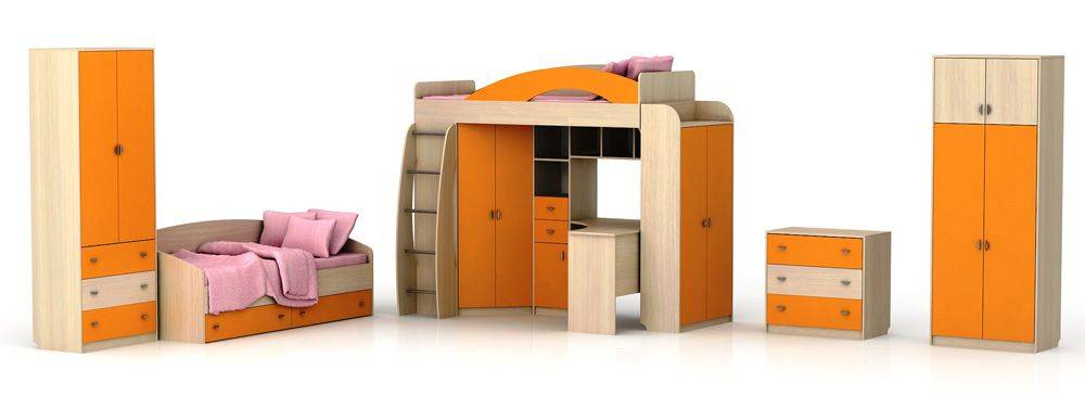 набор мебели денди для детской комнаты в Нижневартовске