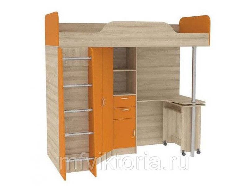 кровать-чердак с рабочей зоной в Нижневартовске