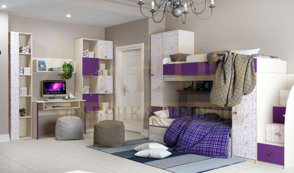 детская мебель для двух детей сити в Нижневартовске