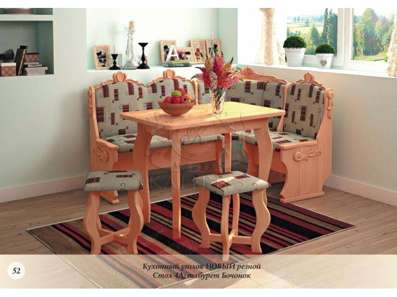 кухонный уголок «новый резной» в Нижневартовске
