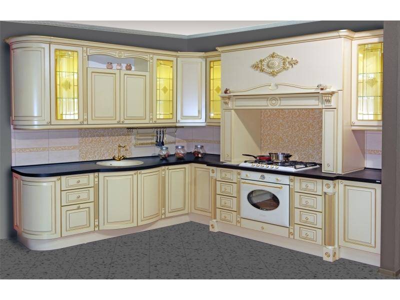 кухонный гарнитур угловой деметра в Нижневартовске