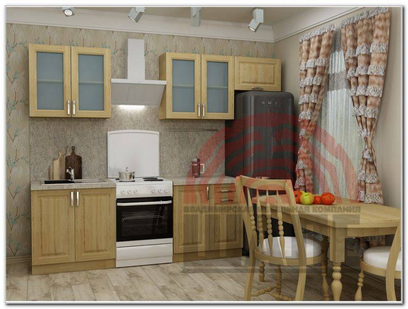 кухня прямая эпик-оксфорд в Нижневартовске