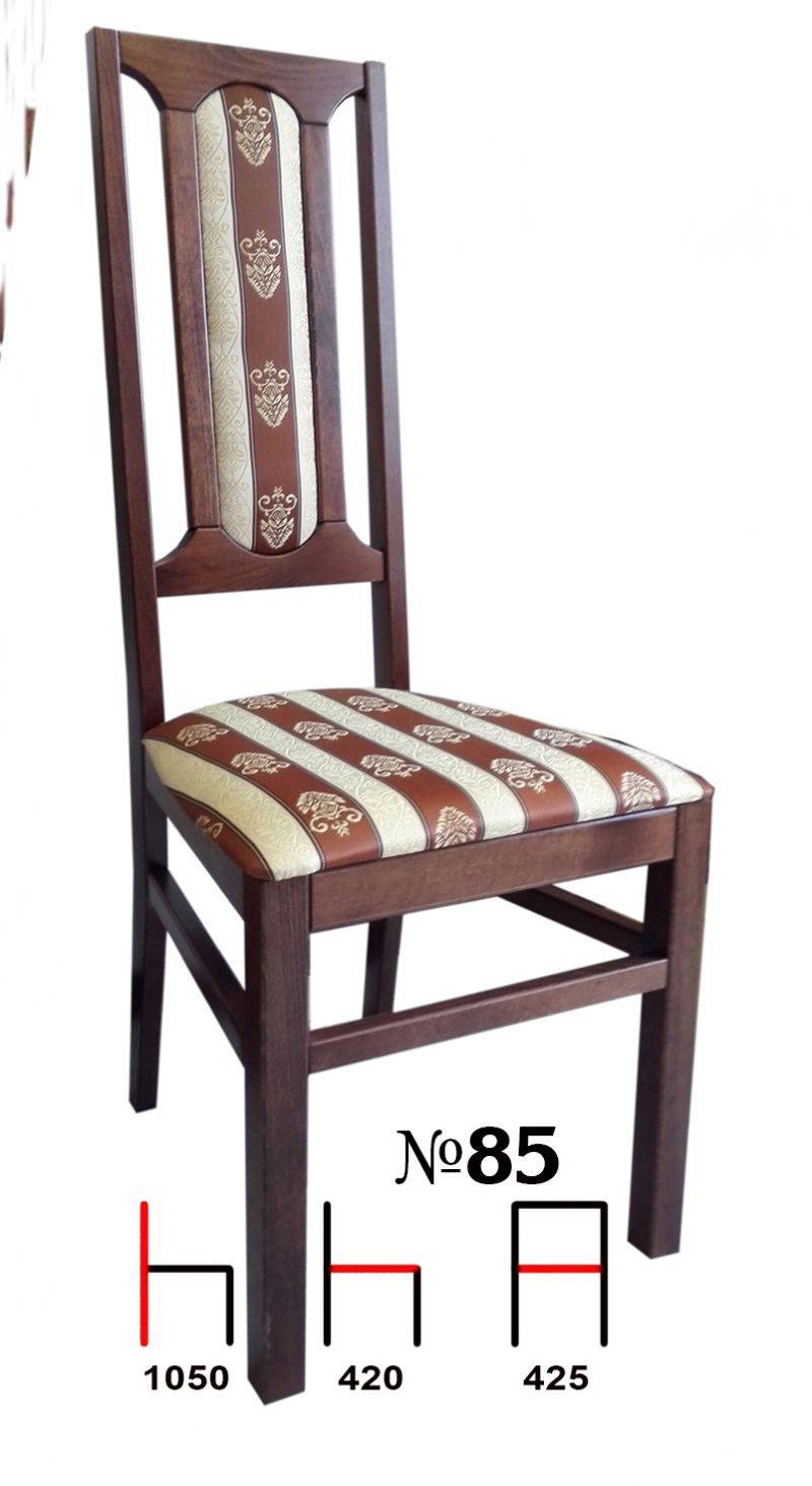 стул 85 из массива бука в Нижневартовске