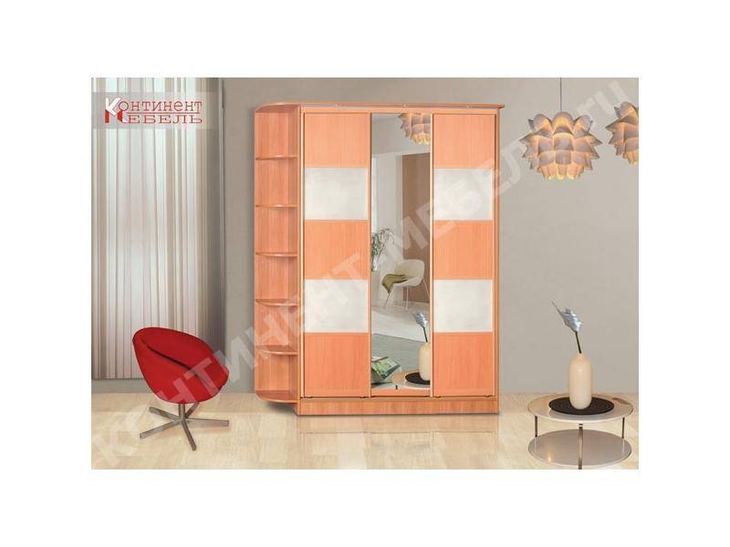 шкаф-купе 1 с полками в Нижневартовске