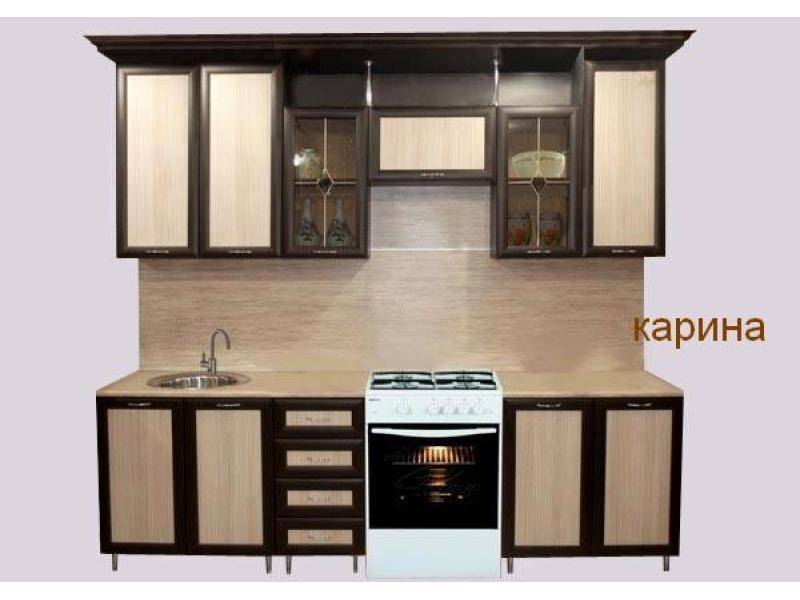 кухонный гарнитур прямой карина в Нижневартовске