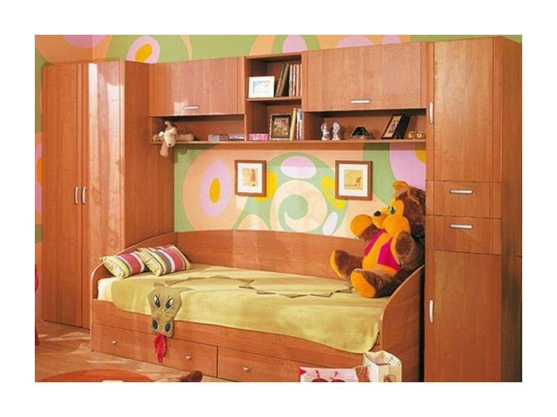 вместительная мебель для детской №9 в Нижневартовске