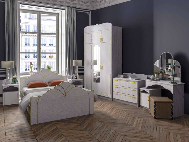 спальный гарнитур александра лдсп в Нижневартовске