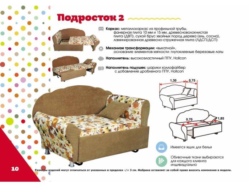 детский диван подросток 2 в Нижневартовске