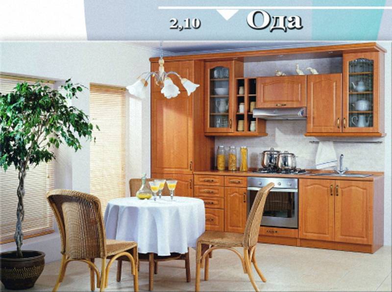 кухонный гарнитур «ода» в Нижневартовске