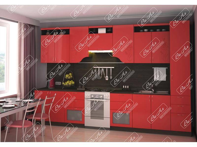 кухня красная роза в Нижневартовске