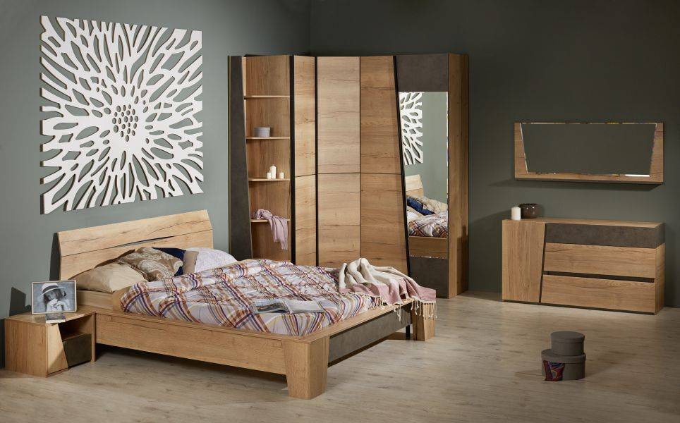 спальный гарнитур стреза с угловым шкафом в Нижневартовске