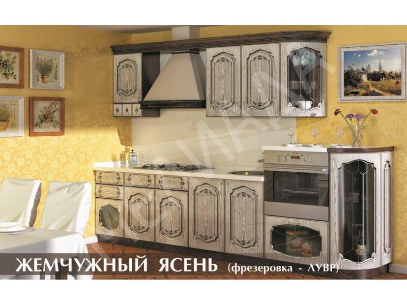 кухня жемчужный ясень в Нижневартовске