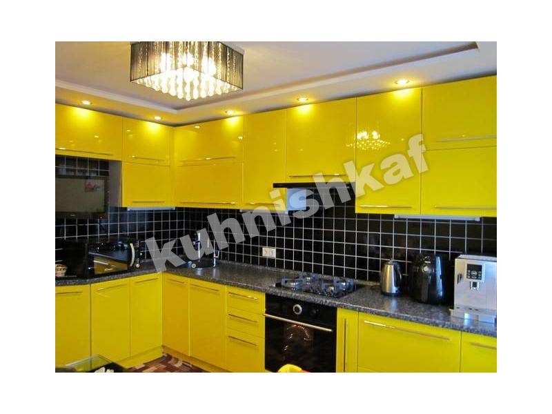 желтая кухня из мдф в Нижневартовске