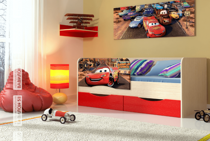 детская кровать тачки в Нижневартовске