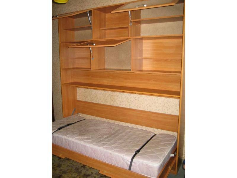 шкаф-кровать с надстройкой под матрац в Нижневартовске