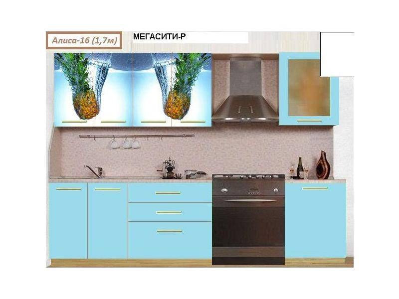 кухня прямая алиса 16 в Нижневартовске