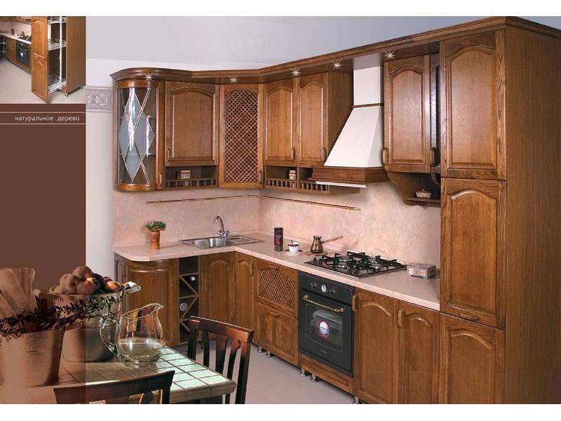 кухня из массива в Нижневартовске