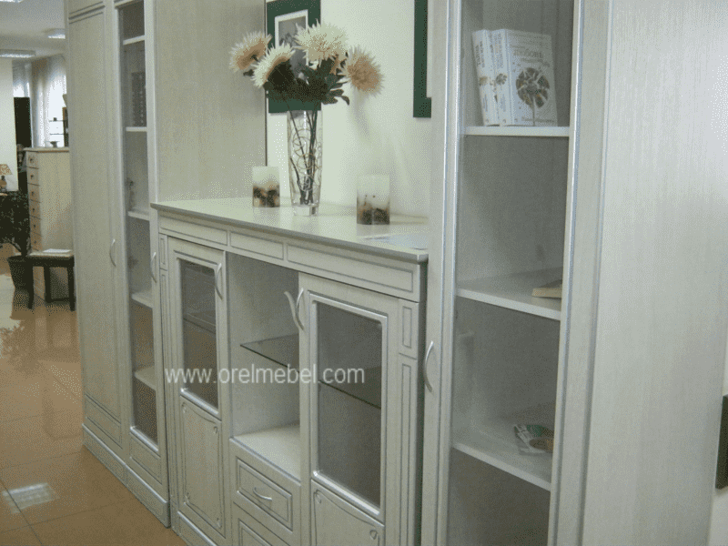 гостиная версаль дуб атланта+патина серебро в Нижневартовске