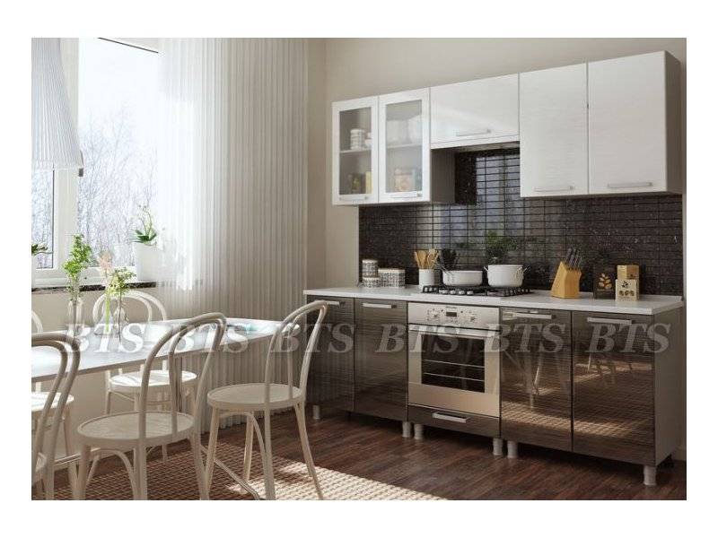 небольшая прямая кухня титан в Нижневартовске