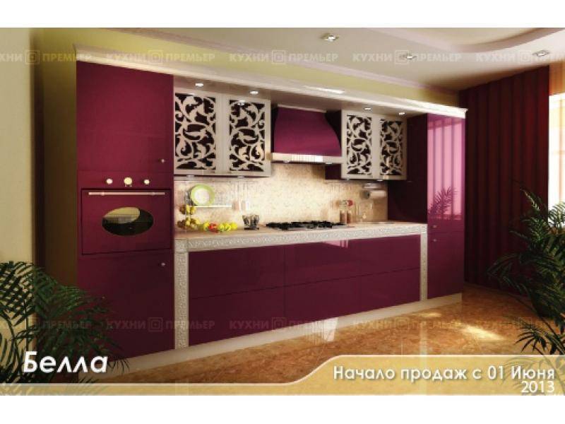 кухня белла серебро в Нижневартовске