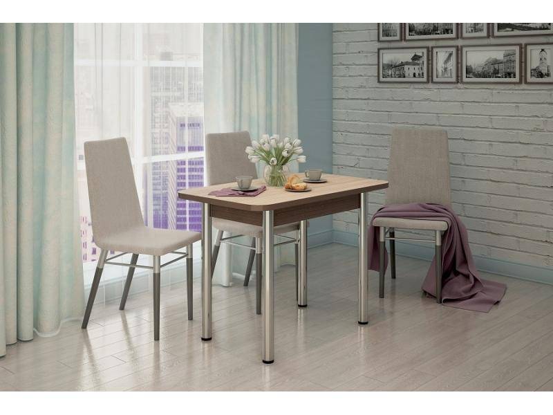 стол тэфи заоваленный на опоре брифинг-хром в Нижневартовске