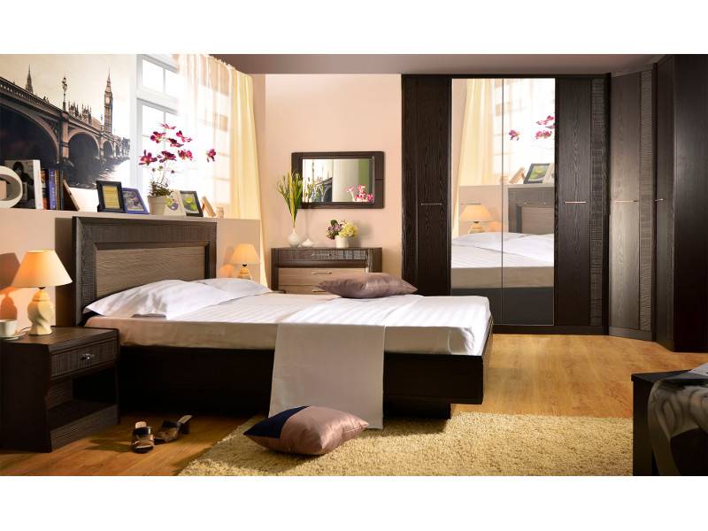спальный гарнитур модена дуб венге в Нижневартовске