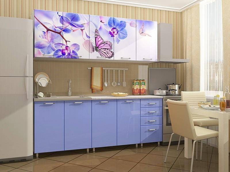 кухня с фотопечатью 002 в Нижневартовске