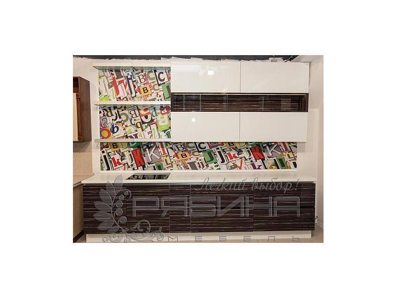 современная кухня с полками олива в Нижневартовске