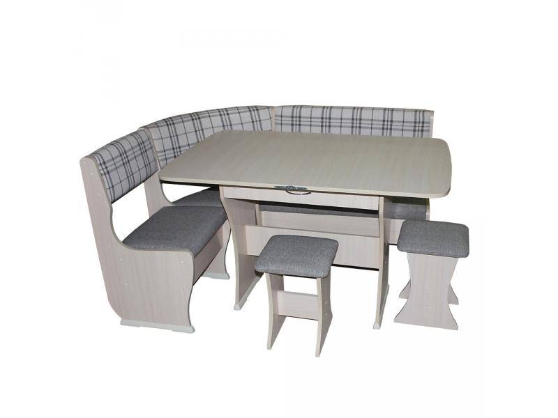 серый кухонный уголок в Нижневартовске