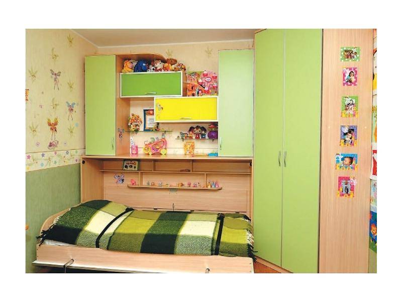 кровать-шкаф подъемная 2 детская в Нижневартовске