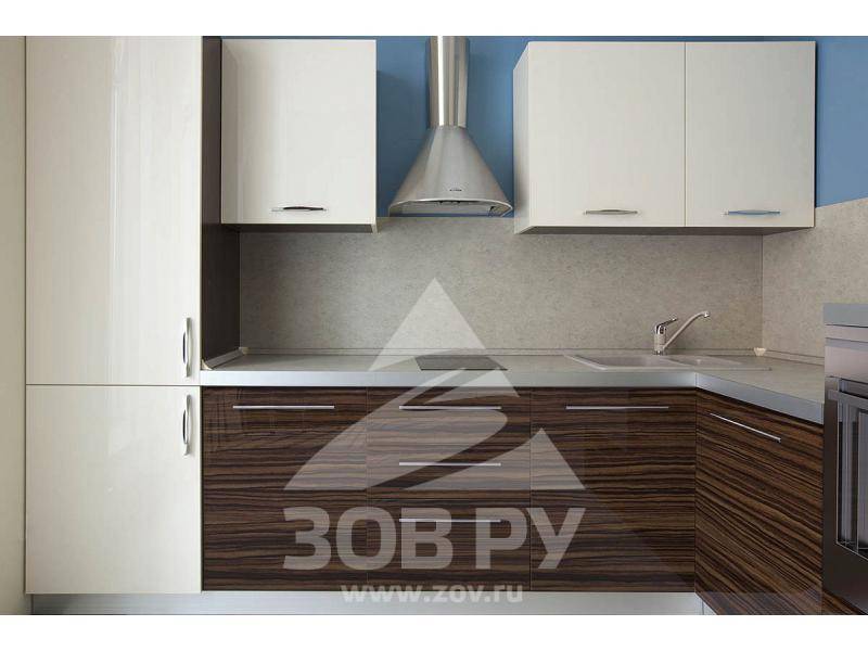 кухонный гарнитур шпон глянец в Нижневартовске