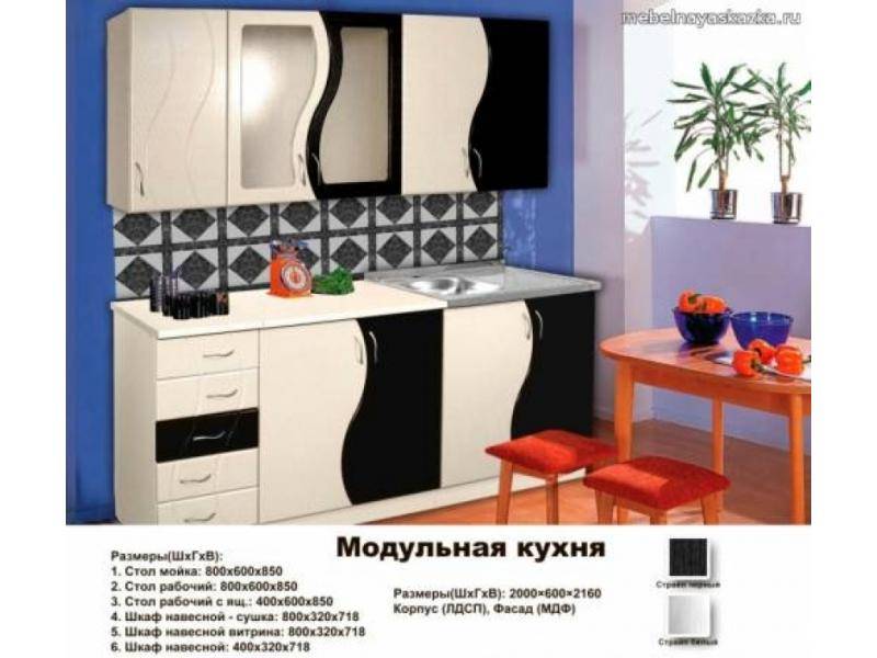 кухня прямая стандарт в Нижневартовске