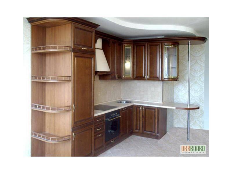 кухня из массива дерева в Нижневартовске