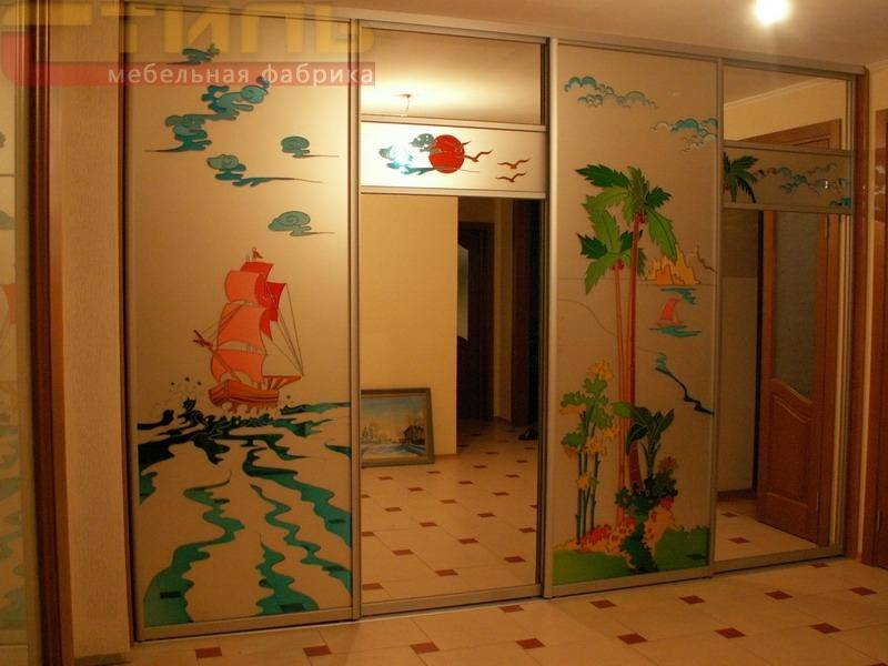шкаф-купе витраж 4 в Нижневартовске
