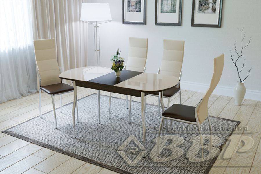 стол стеклянный раздвижной премьер в Нижневартовске