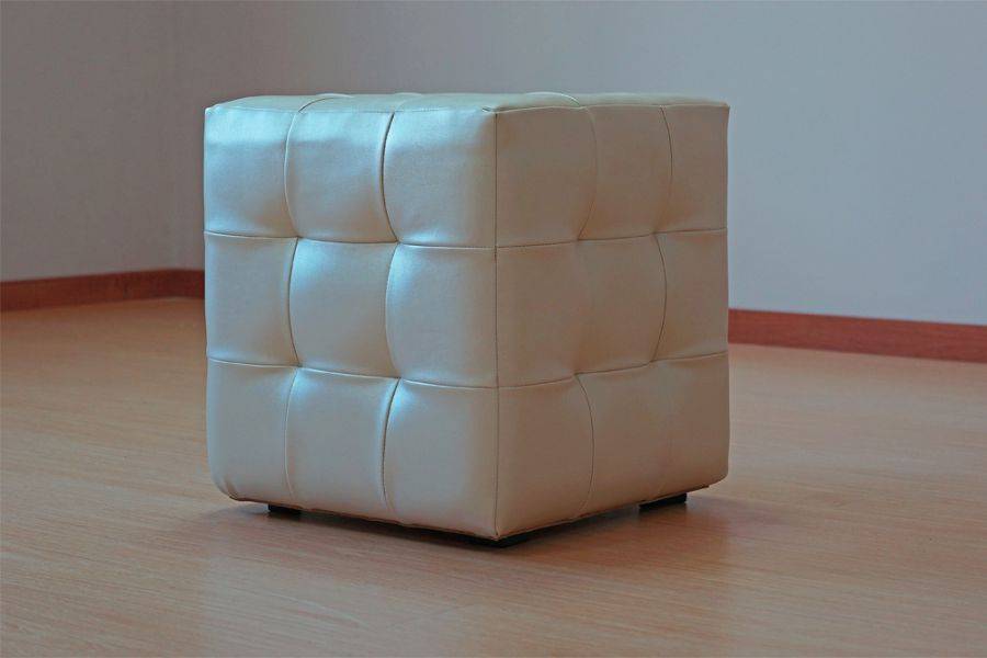 квадратный пуф соло из экокожи в Нижневартовске