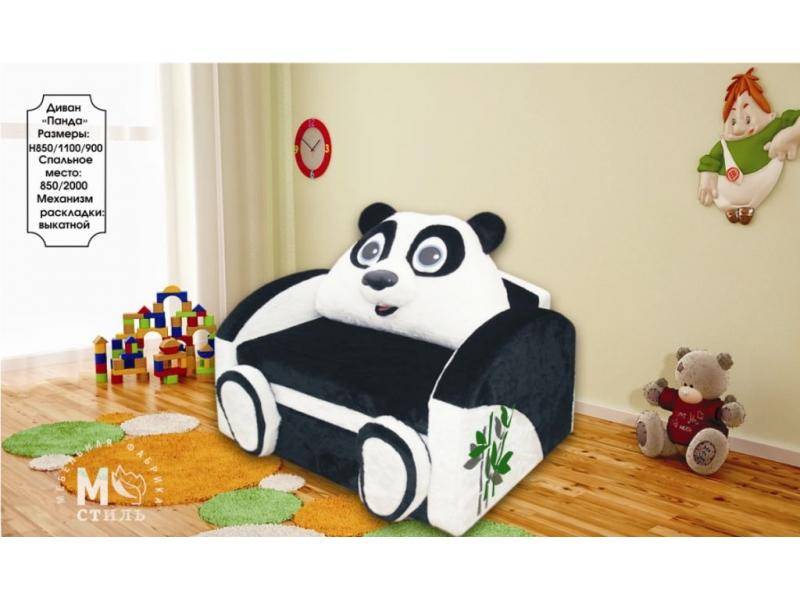 диван прямой панда выкатной в Нижневартовске