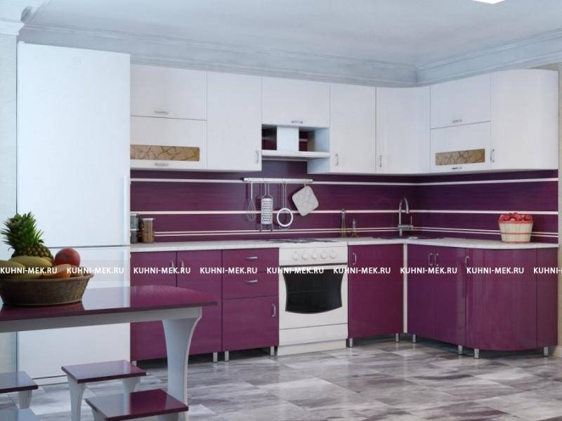 кухонный гарнитур угловой кг мдф в Нижневартовске