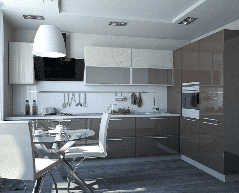 кухня угловая пластик в Нижневартовске