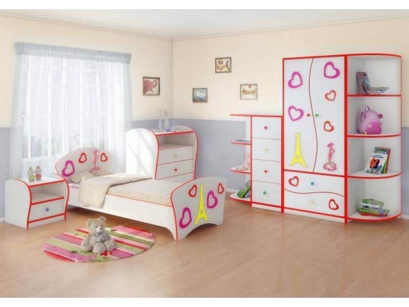 спальный гарнитур соната kids для девочки в Нижневартовске