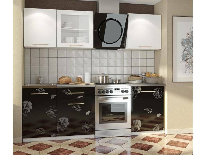 кухня санремо с глянцевыми фасадами в Нижневартовске